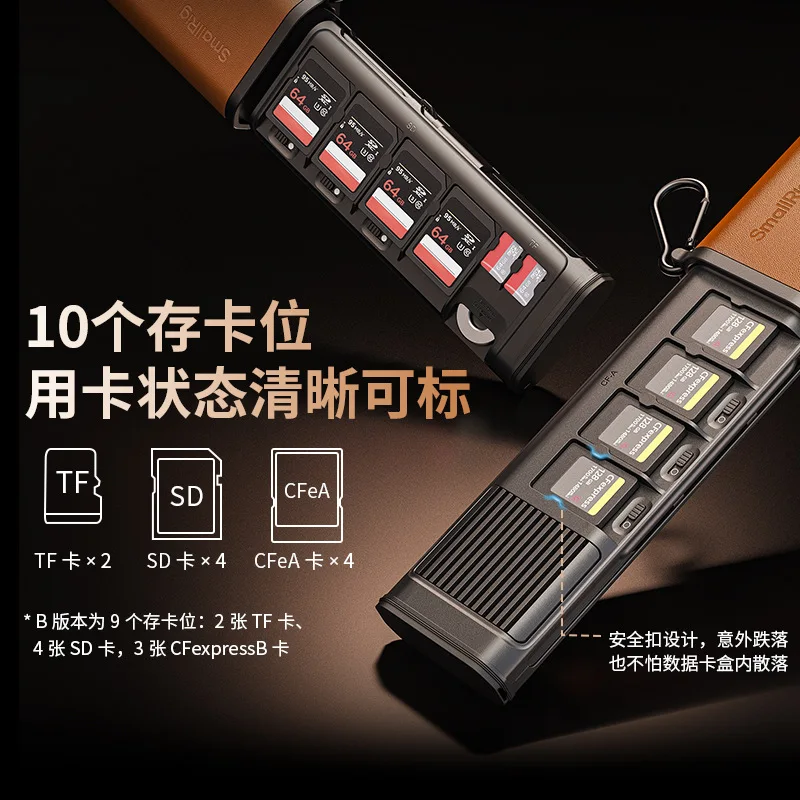 Multifunctional flash card box 3 card same-reading card reader high-speed data transmission TF card/SD card/CFeA