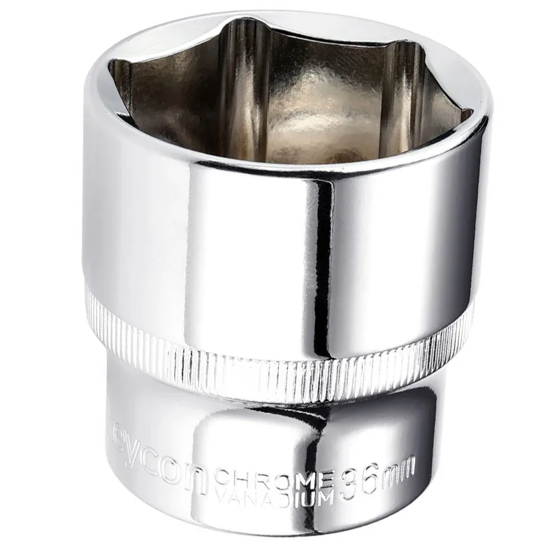 Hex Socket Wrench Head Drive Metric Point Cr-v Alloy Anti-rust Tamanho Grande Spanner Head 36 mm 2
