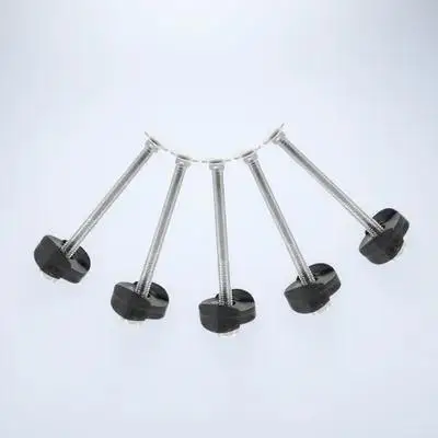 

5Pcs Trampoline Screws Galvanized Steel Anti-Falling Durable Replacement Parts Fixing Screw Kit Trampoline Accessories