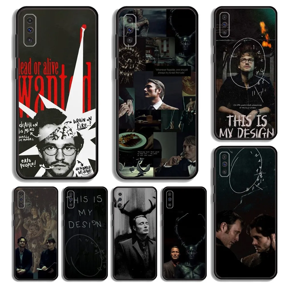 Телефонный чехол Hannibal Will Грэхем для Samsung S23,23,22,30,21,10,9,Note20 Ultra,Lite,Ultra,5G,Plus,FE, черный мягкий чехол Телефонный чехол Hannibal Will Грэхем для Samsung S23,23,22,30,21,10,9,Note20 Ultra,Lite,Ultra,5G,Plus,FE, черный мягкий чехол