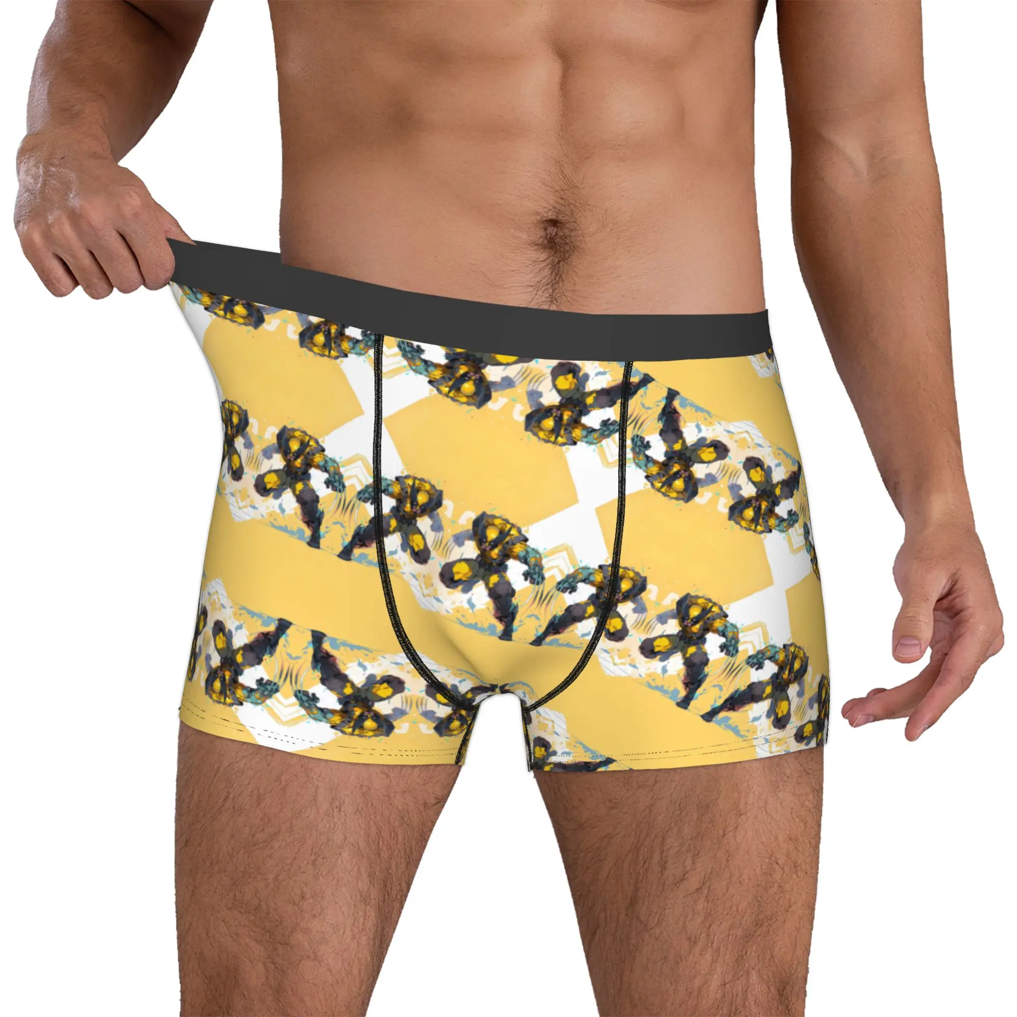 

Custom W-Wolverines Underwear Men Stretch Comics Boxer Briefs Shorts Panties Soft Underpants For Homme