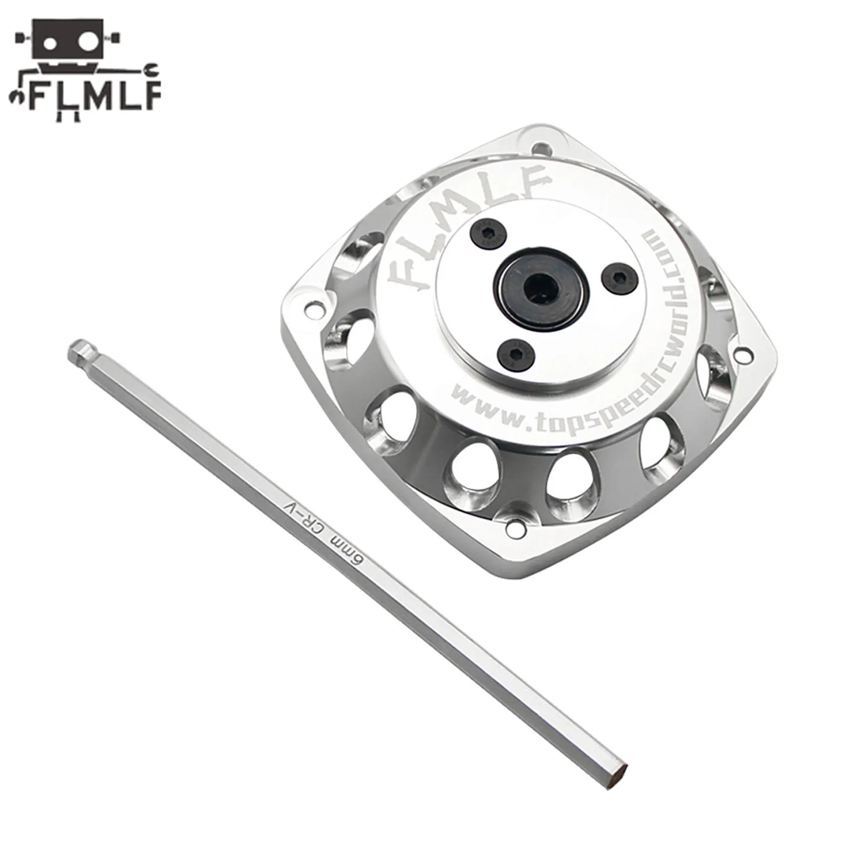 FLMLF 23CC-58CC Motor Metalen Roto Starter of Vliegwiel Kit voor 1/5 Rc Auto Hpi Rofun Km Rovan Baja Losi FG DBXL GoPed Redcat Onderdelen