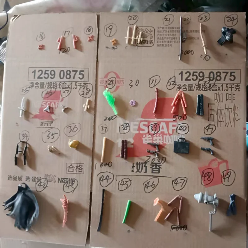 Per tartarughe mutanti Personaggi Figure Accessori Armi Leonardo Shredder Accessori tigre Action Figures Collection Toy