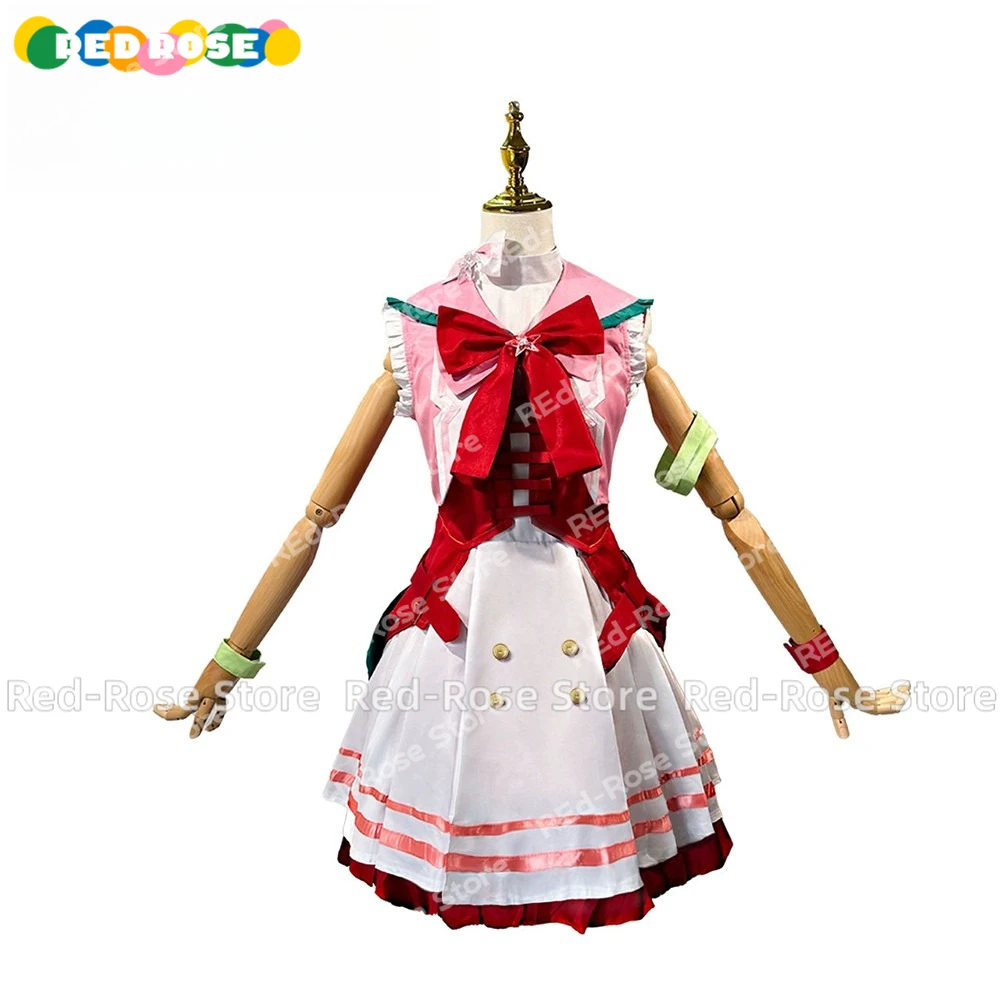 

【Customized 】Game Anime Umamusume: Pretty Derby Rhein Kraft Cosplay Costume Dress Party Role Play Outfit