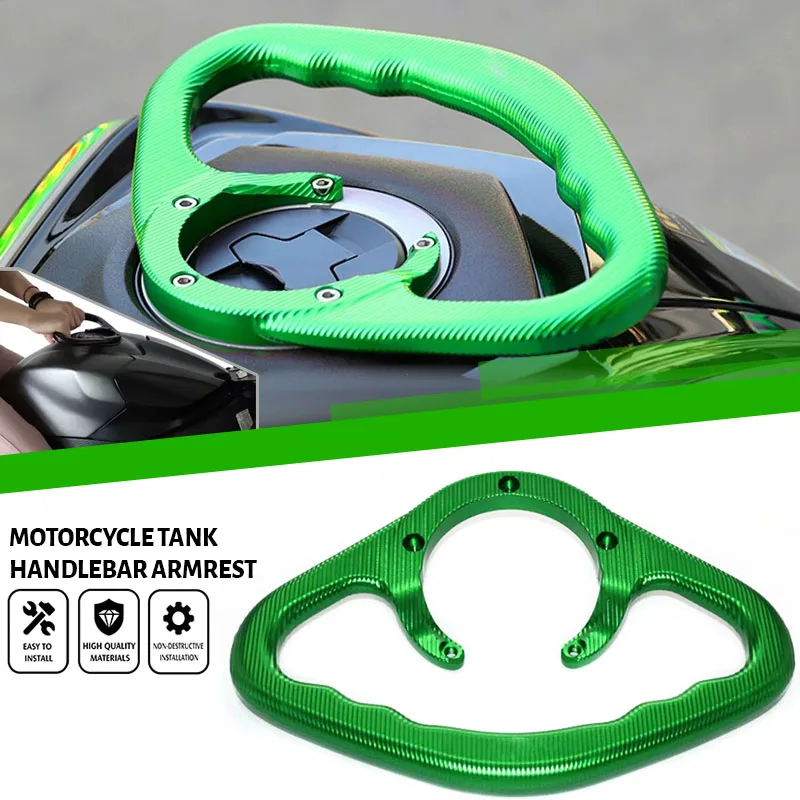 

Z1000SX Passenger Handle Grab Bars Tank Armrest for Kawasaki versys 650 1000 Z1000 Z800 ER6N NINJA ZX6R ZX10R ZX14R ZZR 1400 600