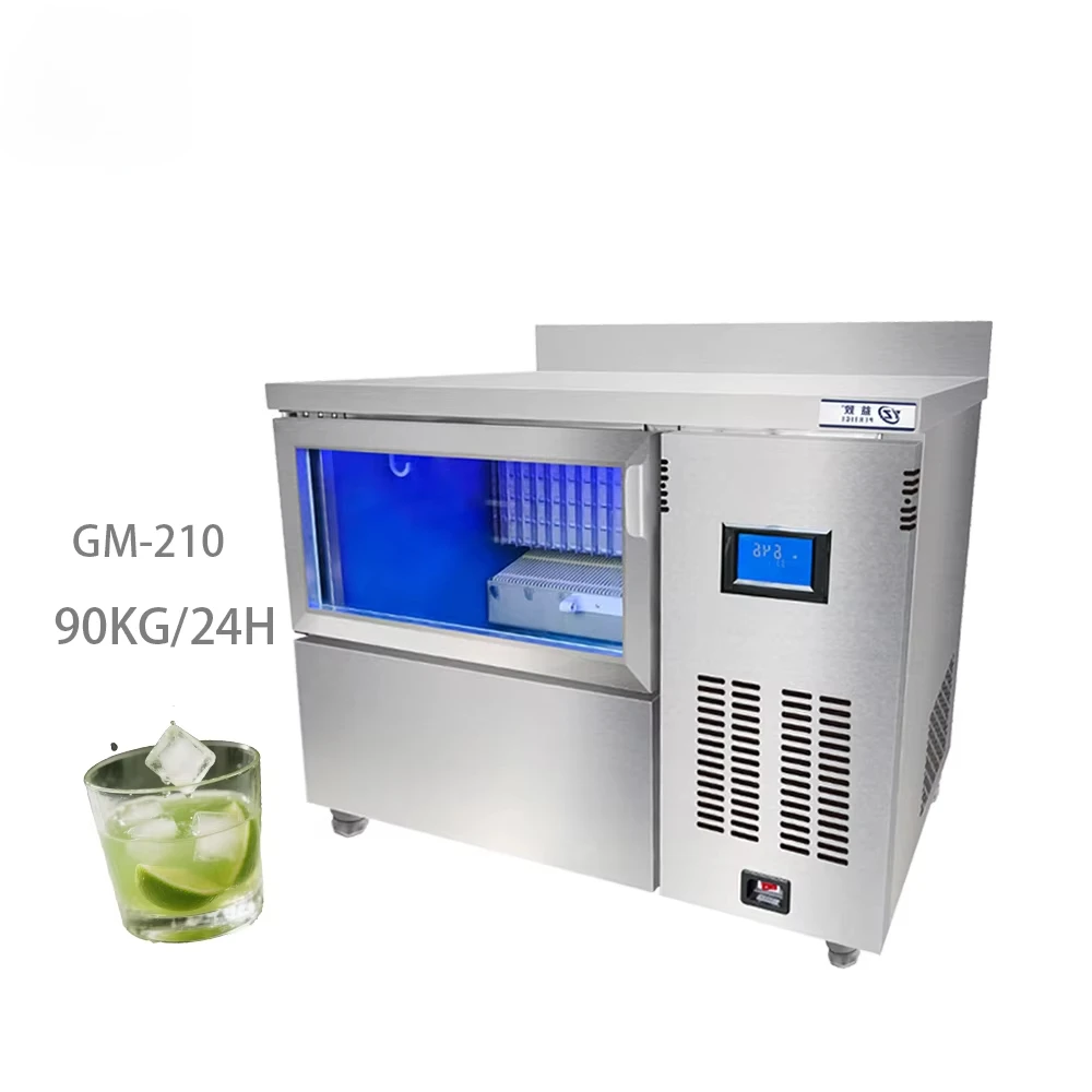 

OEM/ODM Supported Big Ice Cube Ice Making Machine 3x3x3cm Large Cubes Ice Maker Machine Commercial