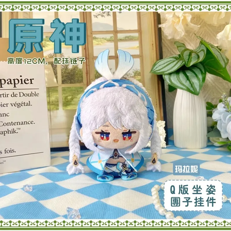 Alice Genshin Impact Plüschpuppe Sandrone Columbina Yae Miko Arlecchino Nicole Lohen Linnea Spiel-Cosplay Stofftier Illuga Geschenk – Detail 9