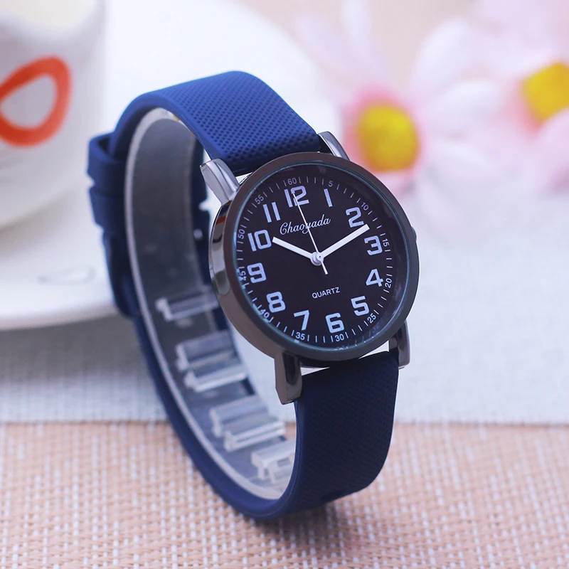 children boys simple fashion sprots quartz watches soft silicone strap students kids women men digital waterproof gifts watches