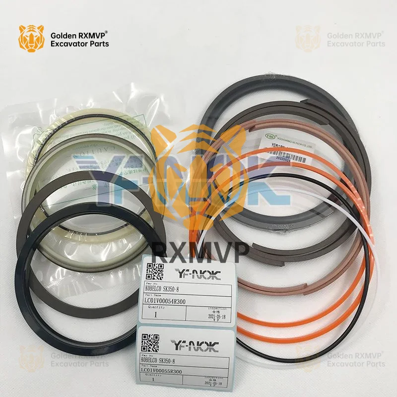 For  Parts SK350-8 SK330-8 LC01V00054R300 Boom Middle Arm Bucket Hydraulic Cylinder Seal Kit Excavator