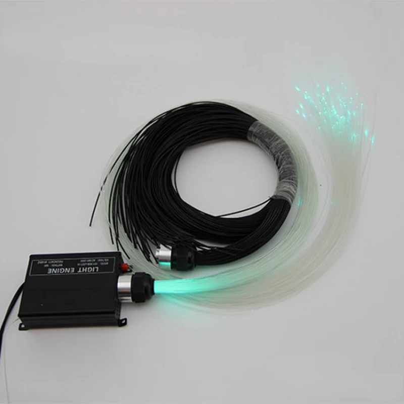 twinkle star light side glow fiber optic light kit for swimming pool perimeter light