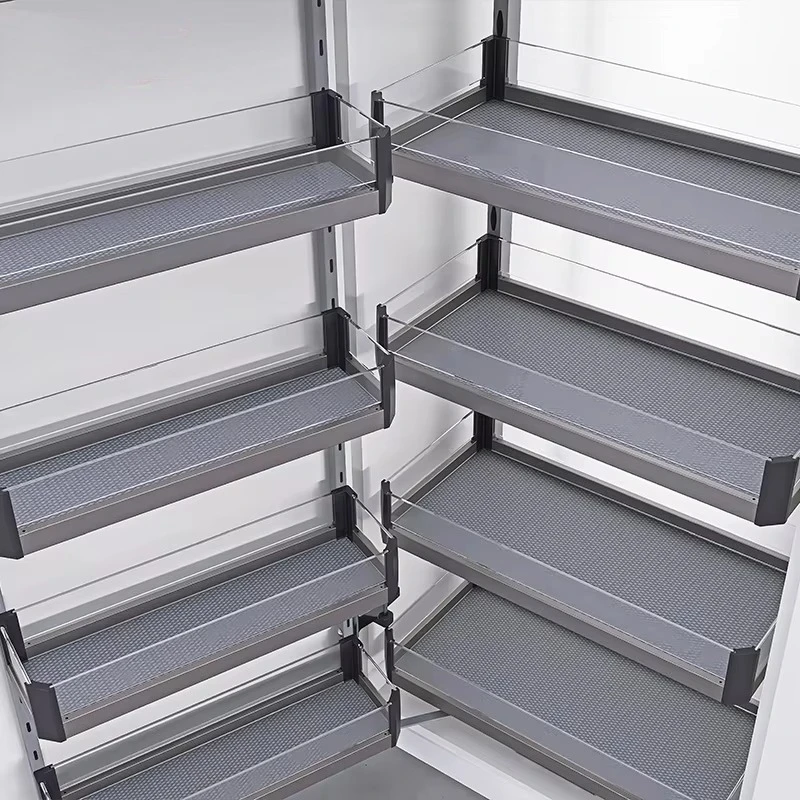 Household Kitchen Storage Rack High Locker Kitchen Tableware Cabinet Basket Metal Rack Storage Rack