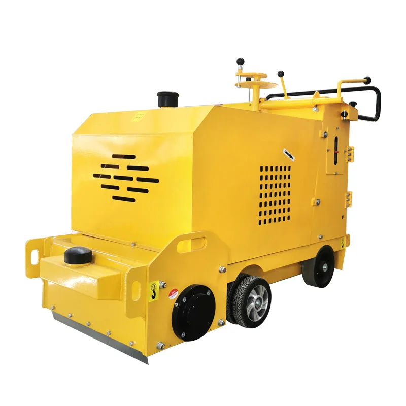 Cement asphalt road milling machine, old ground renovation self-propelled