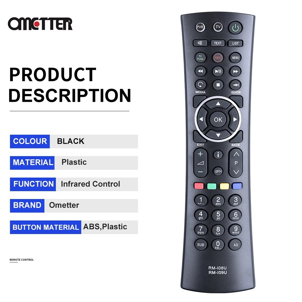 For Humax Remote Control TV RM-I08U HDR-1000S 1100S Freesat Handheld