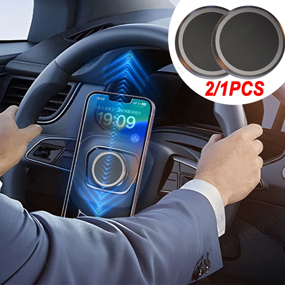 Magnetic Car Phone Holder Steering Wheel Mobile Smartphone Stand Magnet Cellphone Mount GPS Support For iPhone Xiaomi Samsung