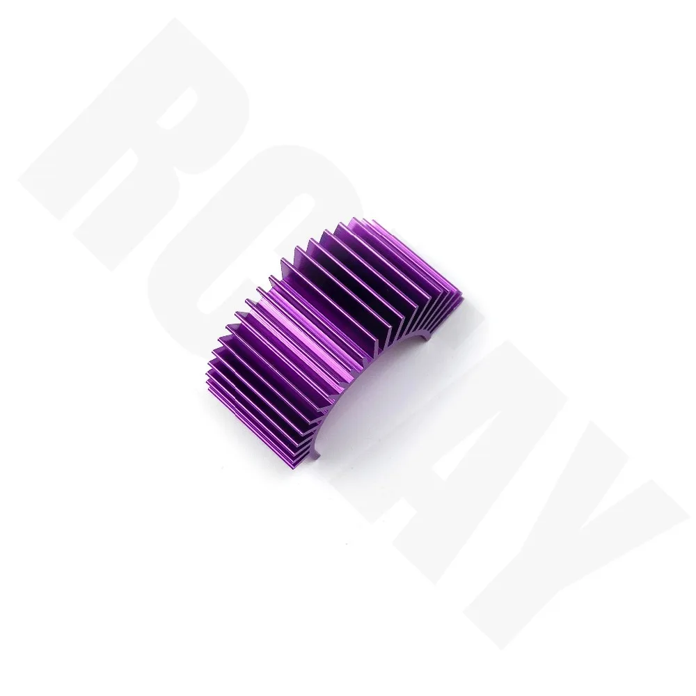 Rvtay radiator chłodzący radiator górny wentylowany 540 545 550 rozmiar dla 1/10 RC Buggy Crawler zdalnie sterowana łódka RC Wltoys Himoto Redcat