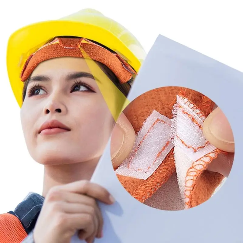 

Comfortable Safety Cap Inner Padding Insert Anti Slip Sweatband Suitable For Industrial Workers Heat Resistant Material H8WD