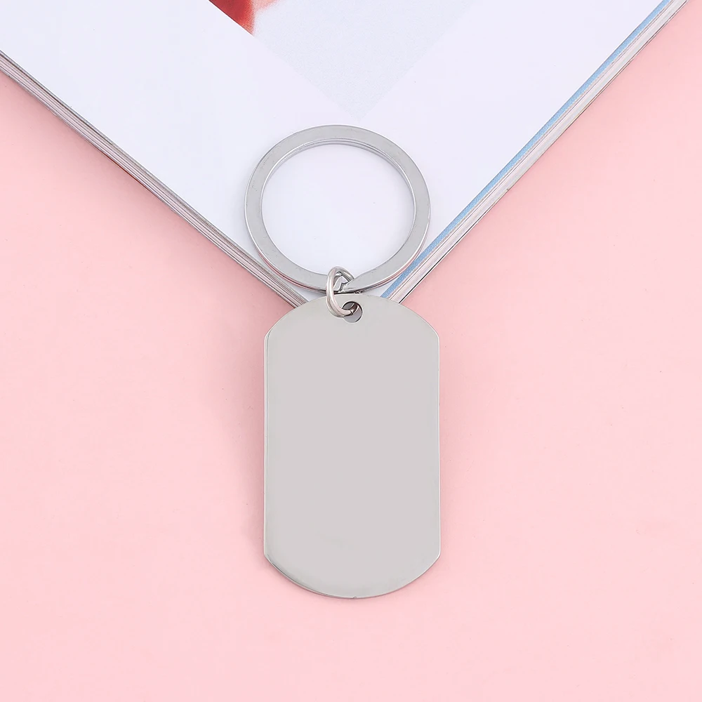 Hearts A Spades A Playing Card Keychain Hip Hop Stainless Steel Heart-Shaped Playing Card Key Chain Men'S And Women'S Ornaments