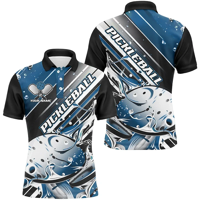 Trend Pickleball Graphic Polo Shirts Summer Fashion Short Sleeve 3D Printed Sports Polo T Shirts Loose Quick Dry Team Uniforms