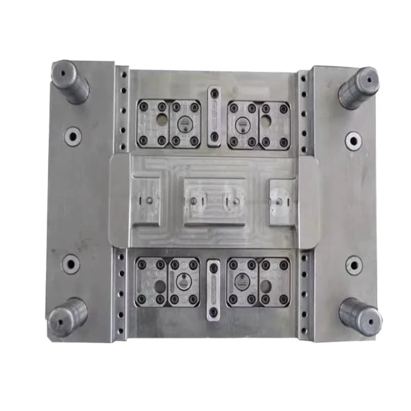 Custom ABS Plastic Injection Molding Manufacturer Metallic Multi-Cavity Injection Mold
