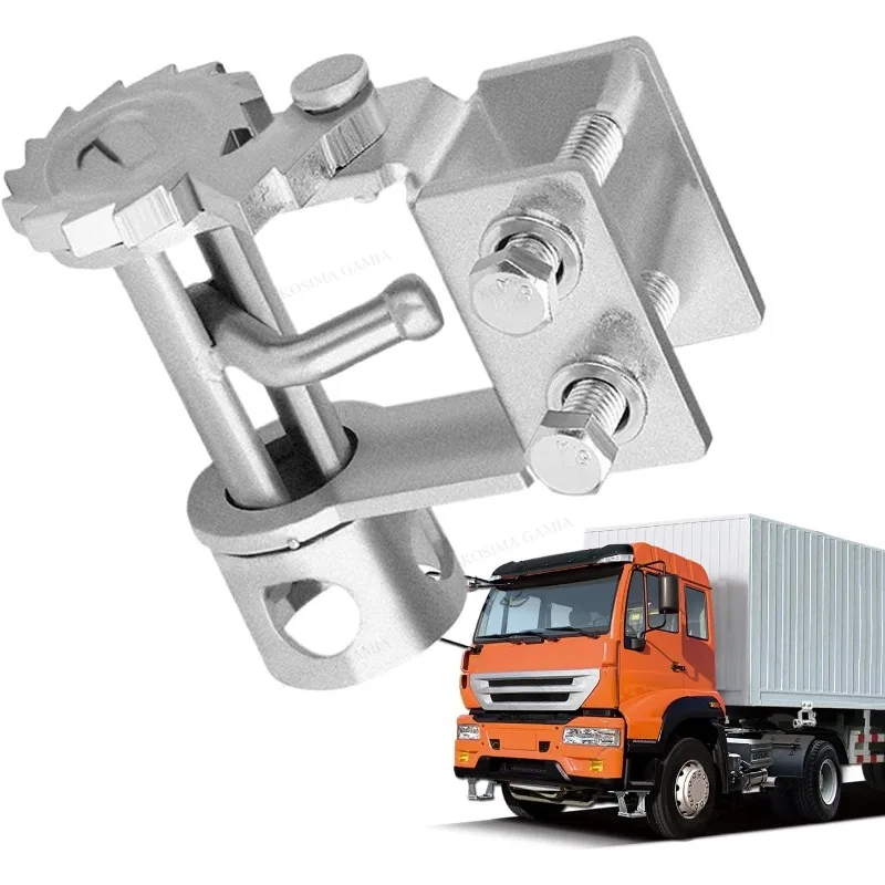 Strong Manual Rope Securing Device for Small Trucks with Adjustable Lever Tensioner and Crank Ratchet Mechanism Easy Operation