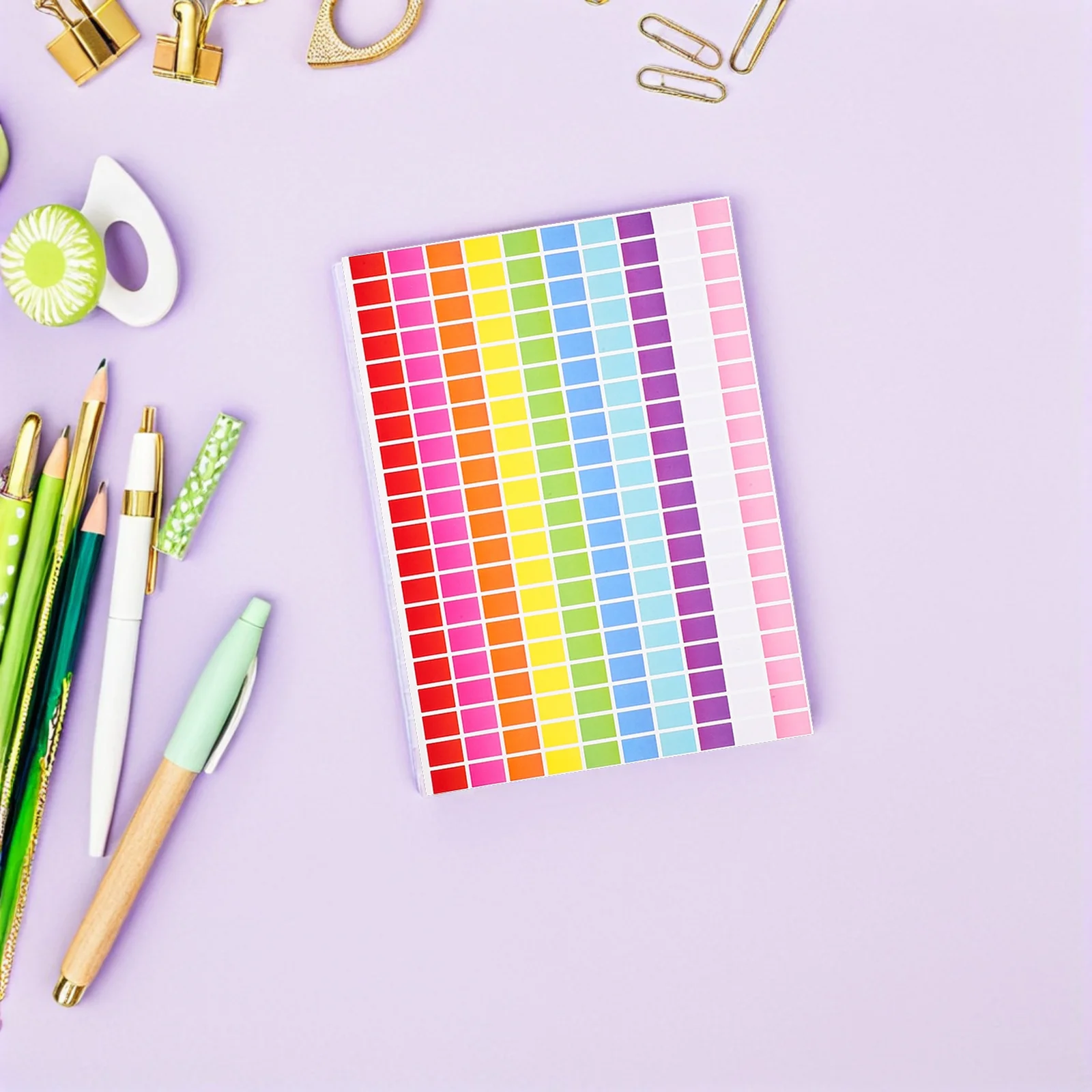 

25 Sheets Rectangular Label Stickers Colorful Write-On For Organization School Office Home Adhesive Labels For Kids Baby Bottles