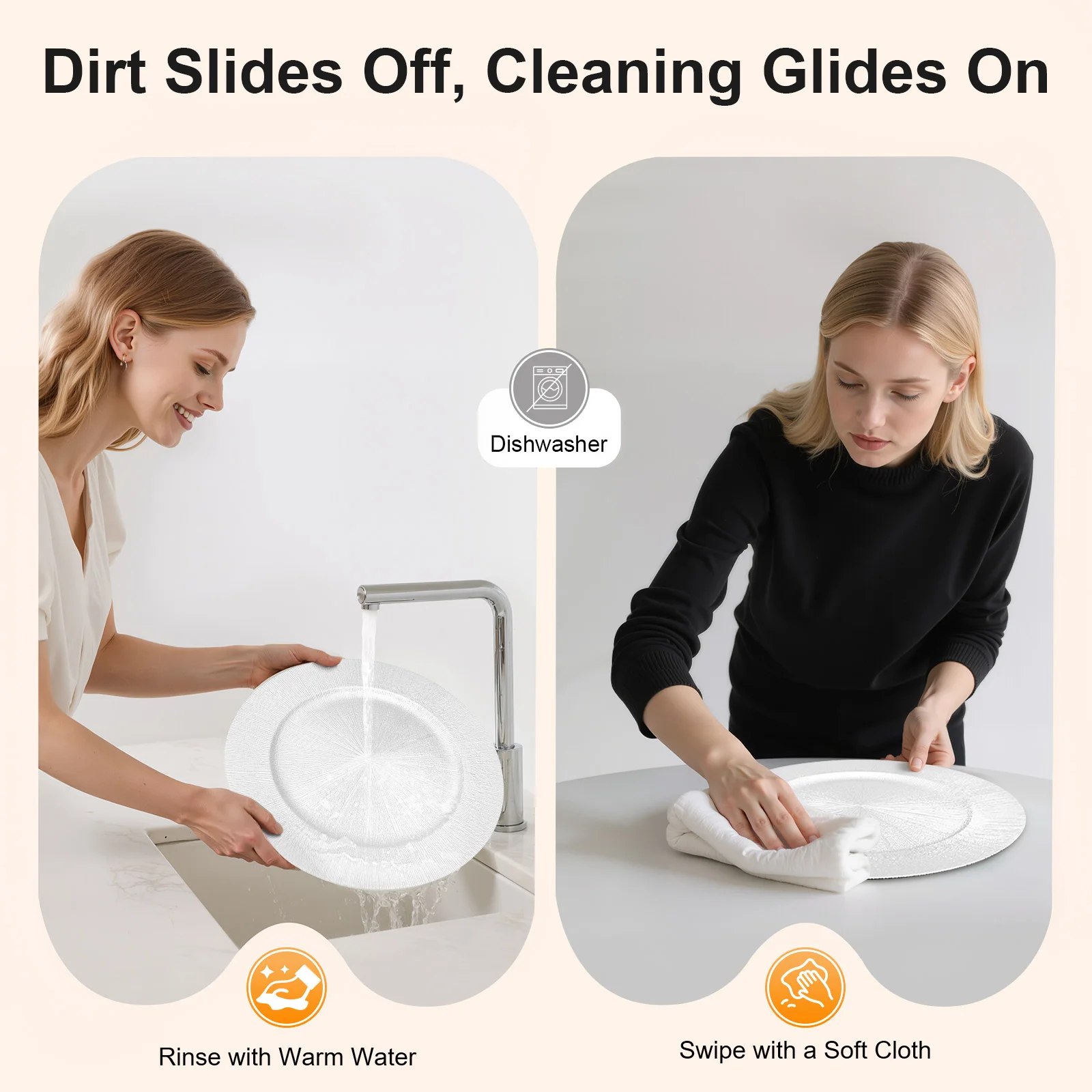 50 個シルバー充電器プレートバルク 13 インチラウンド充電器プレートプラスチックウェディングディナーエレガントな再利用可能なテーブルセッティング用