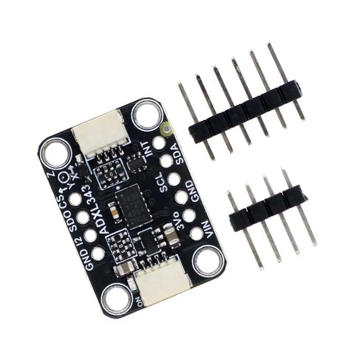 （2026 SUMMER）ADXL343 Three- Accelerometer Module /SPI ±2g/±4g/±8g/±16g Adjustable Compatible with STEMMA QT / Qwiic