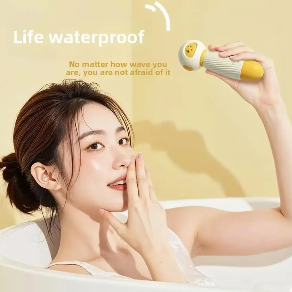 هزاز قوي قابل لإعادة الشحن للنساء محفز البظر الصغير مقاوم للماء مدلك بقعة G ألعاب جنسية شخصية هادئة للبالغين ماسا #2