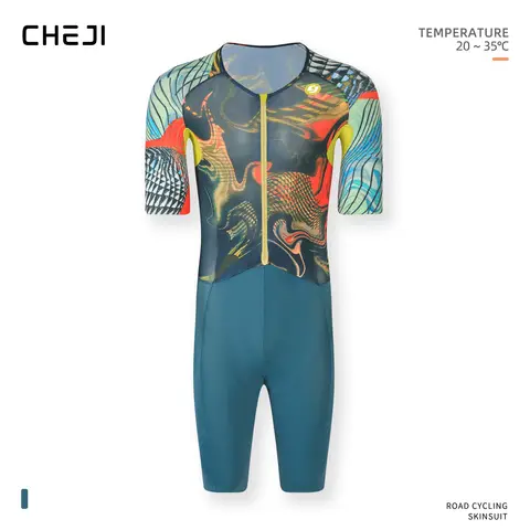 Cheji Men's Road Cycling Skinsuit