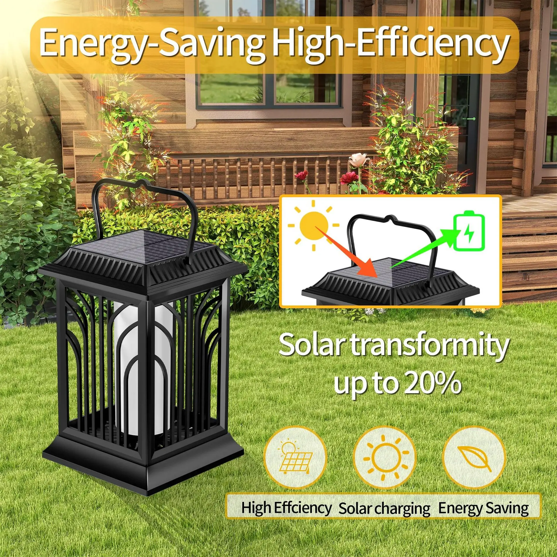 LED-Solarflammen-Vertikalstrei – Outdoor Lighting And Landscape Bewertung und Preis