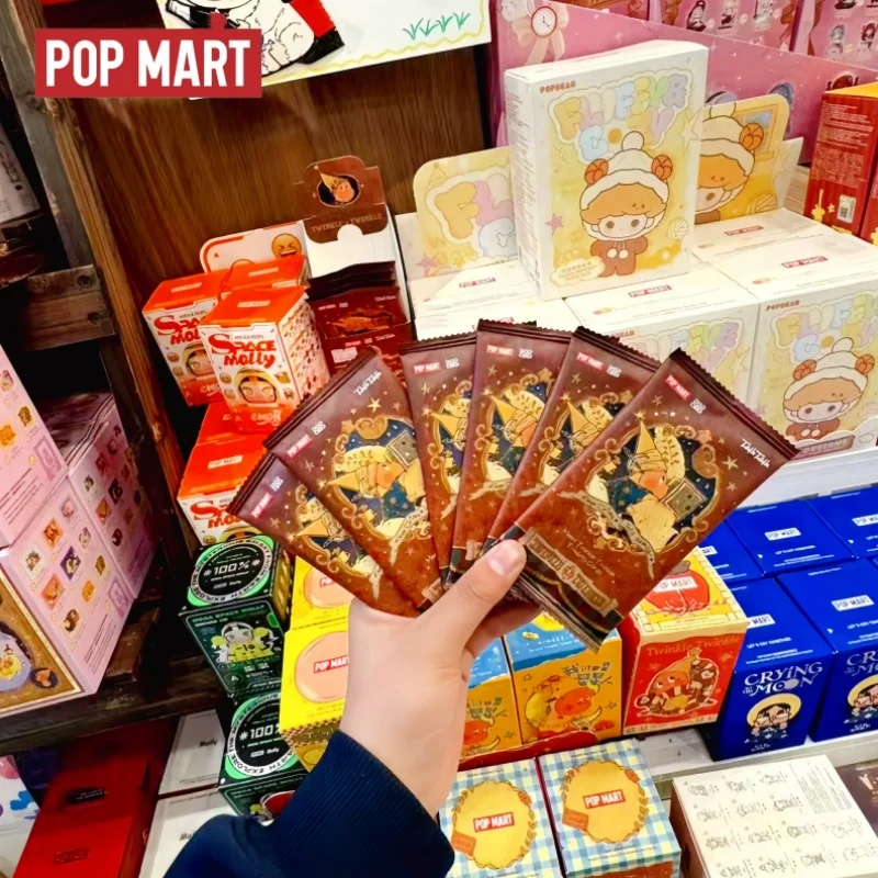 

New In Stock Genuine Products In Stock Popmrt Meets The Star People Art Collection Card Serie Surprise Blind Box Collection Gift
