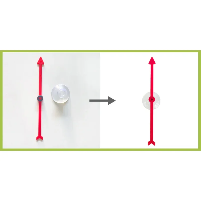 10 ซม.เกม Spinner ลูกศรพลาสติก Spinners ดูดถ้วย Board Arrow ของเล่นสําหรับงานปาร์ตี้โรงเรียนบ้าน usingboard Spinner DIY เกมกระดาน