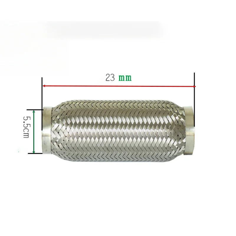 High Quality Stainless Steel Wire Braids Welded Flexible Exhaust Pipe Car Truck