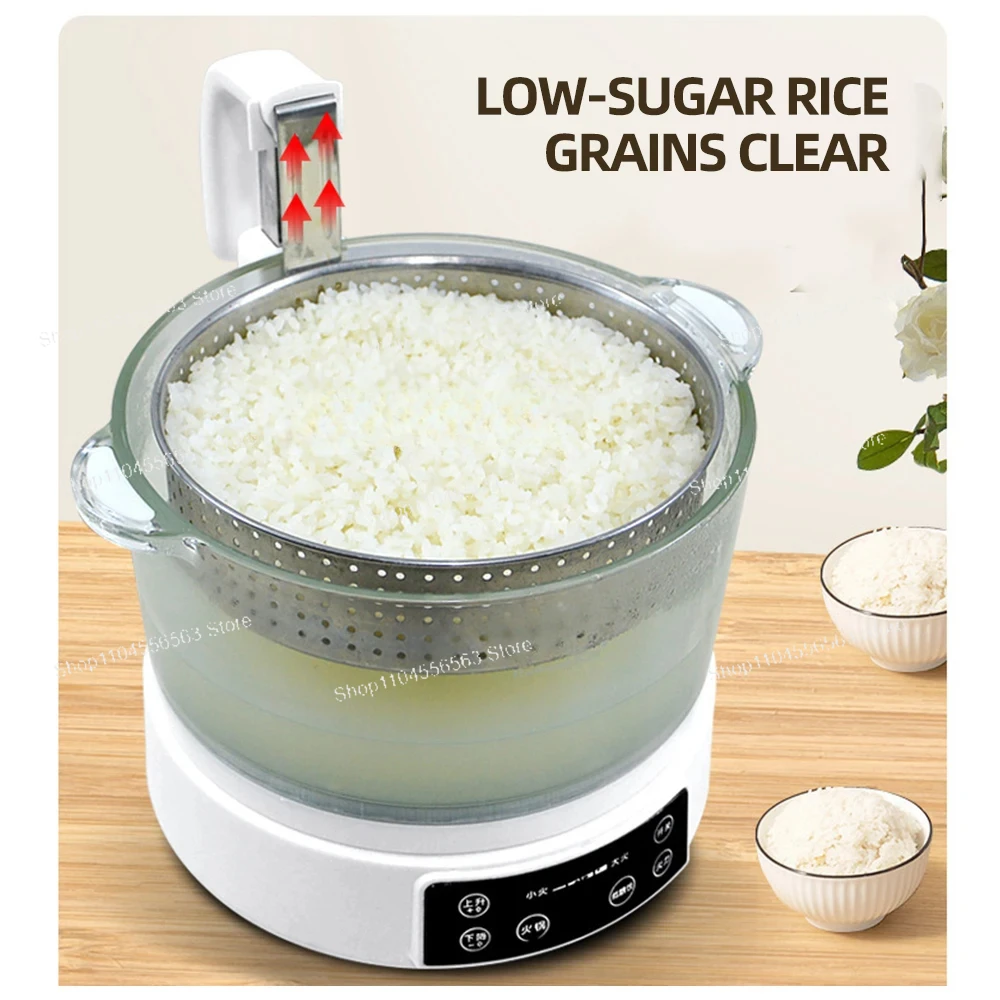 3L 밥솥 설탕 제어 멀티 쿠커 가정용 지능형 건강 냄비
