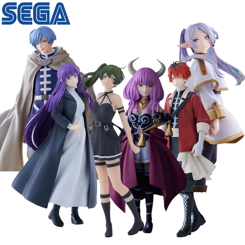 SEGA Desktop X Decorate Collections Frieren: Beyond Journey's End Frieren Fern Aura STARK Action Figure Statue Model Doll Toy