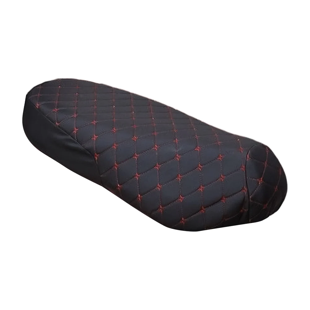 

For E-bikes For Scooters Anti-slip Cushion Leather Motorcycle Cover Outdoor Protection Black Easy Installation