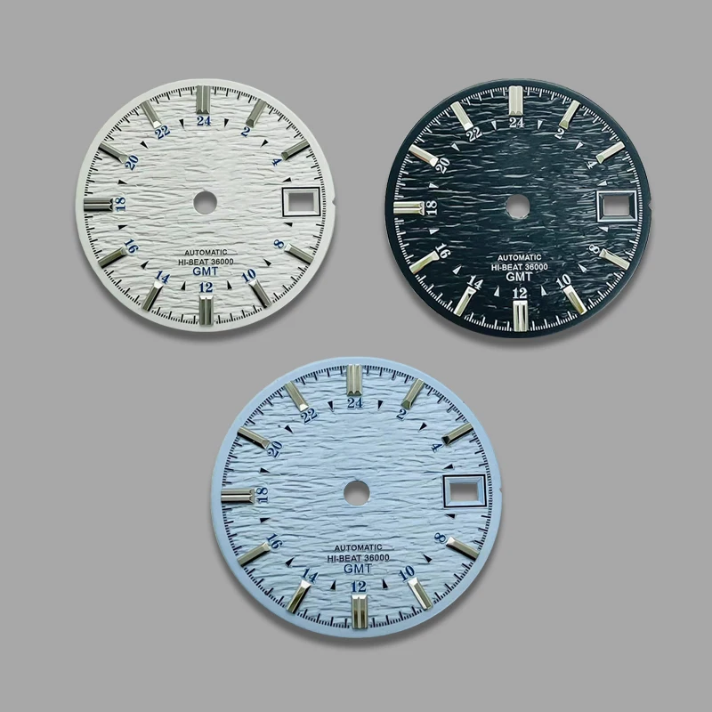 

NH34 dial, 28.5mm diameter corrugated surface, no luminous dive watch modified watch accessories