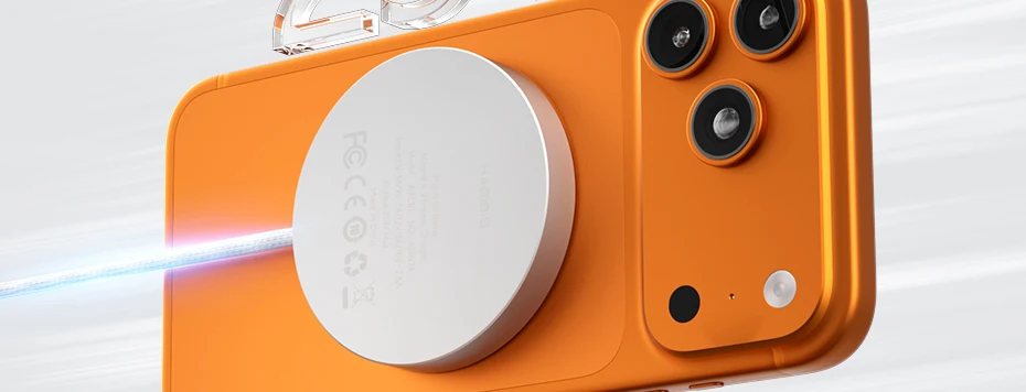 Hagibis Dual-Sided Magnetic Wireless Charger Qi2 25W