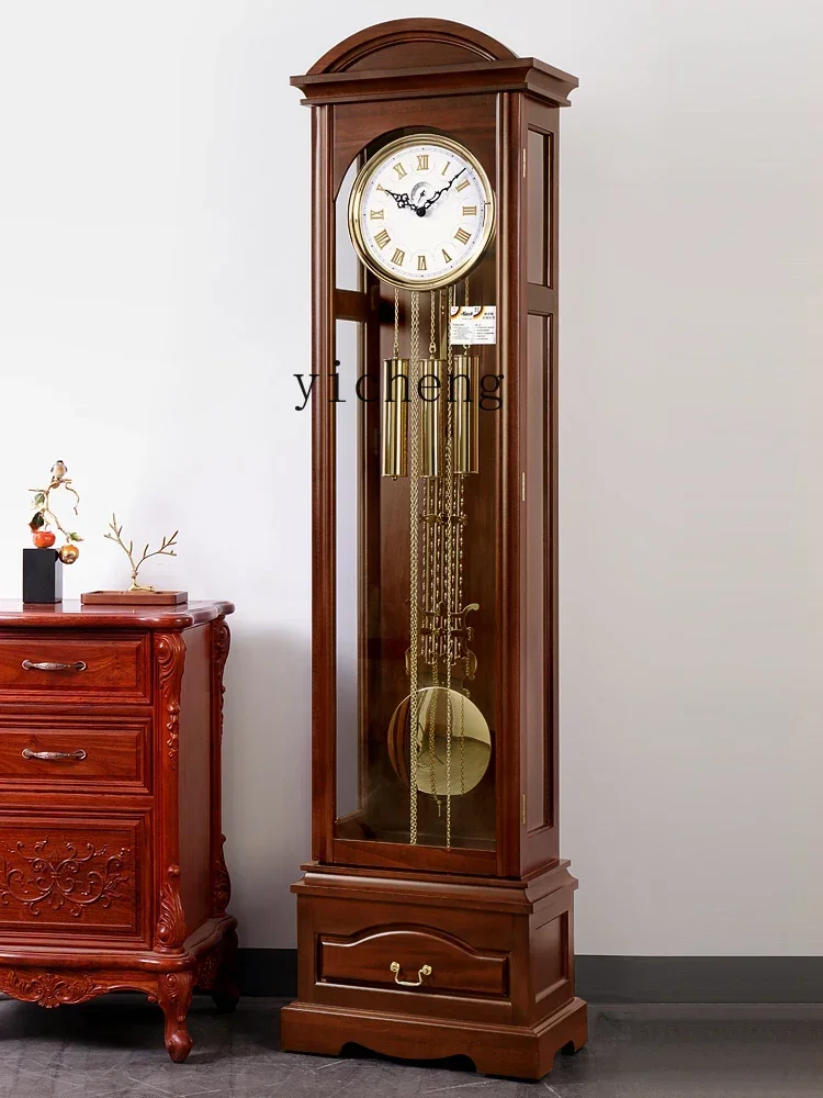 l4 Floor Clock Living Room Simple Modern Movement Light Luxury Mechanical Floor Clock