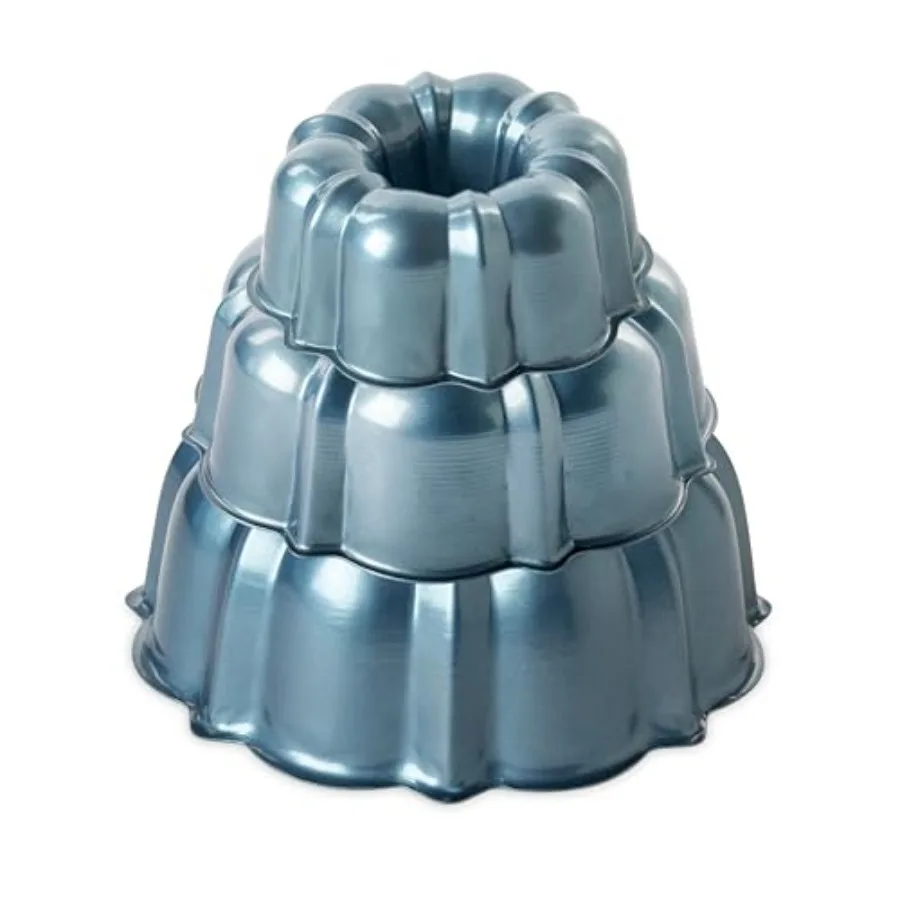 

Набор из 3-х предметов Formed Bundt Tiered, цвет синий "Сумерки"
