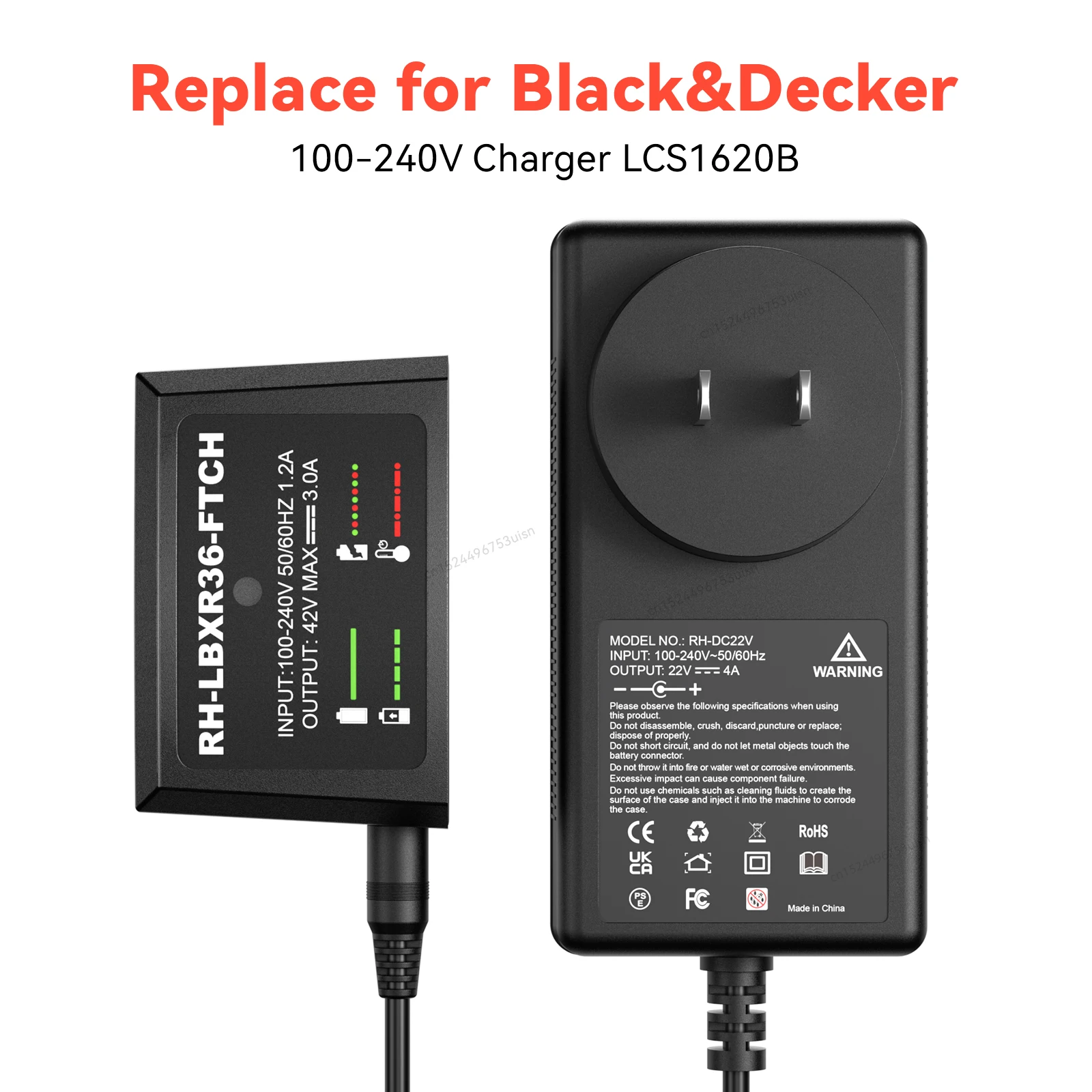 Voor Zwart & Decker Oplader 20V 4a Li-Ion Oplaadbare Oplader Voor Elektrisch Gereedschap Lbxr36 Lbxr20 LBXR20-OPE Lb20 Lbx20 Lbx4020 Lb 2X4020