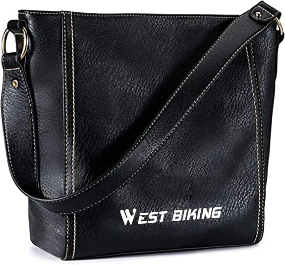 

WEST BIKING Handbag High Quality Soft Leather Women Handbags Outdoor Casual Large Capacity Storage Bag Fashion Shoulder Bag