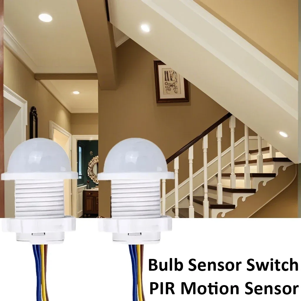 AC 85-265V PIR Motion Sensor Switch Mini Smart Human Body Infrared Induction Detector for LED Light Strip Ceiling Lamp Switch