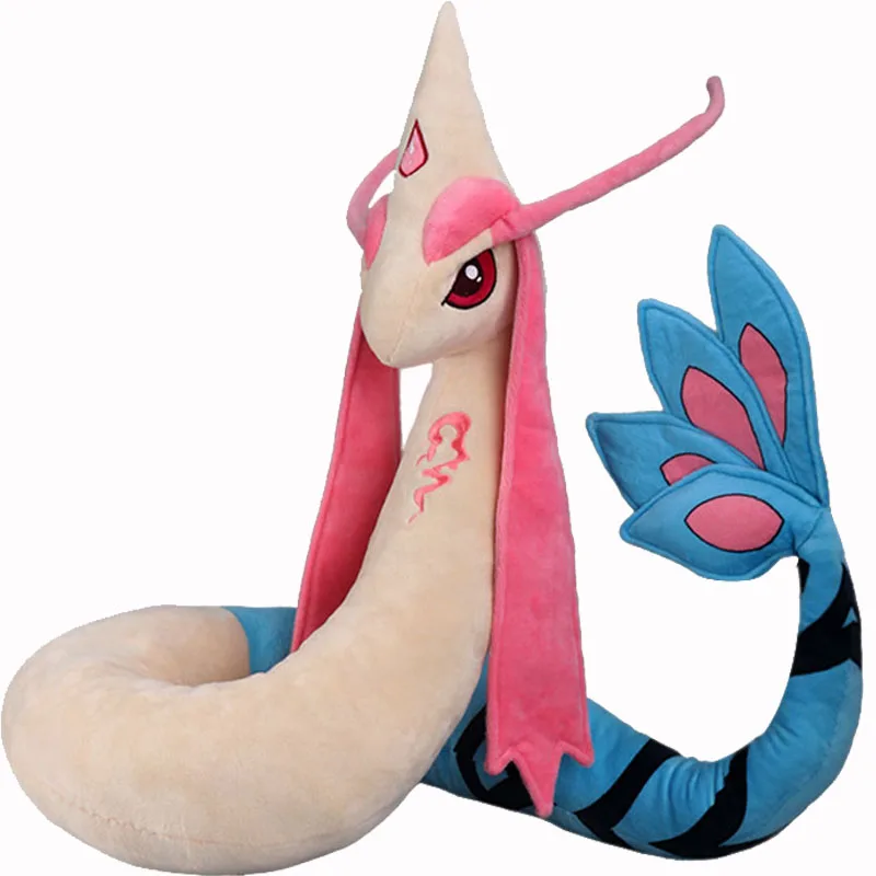 Big and Small Sizes Milotic Stuffed Toy Pokemon Plush Doll Anime Plush High Reduction Plush Pillow Kid Gifts