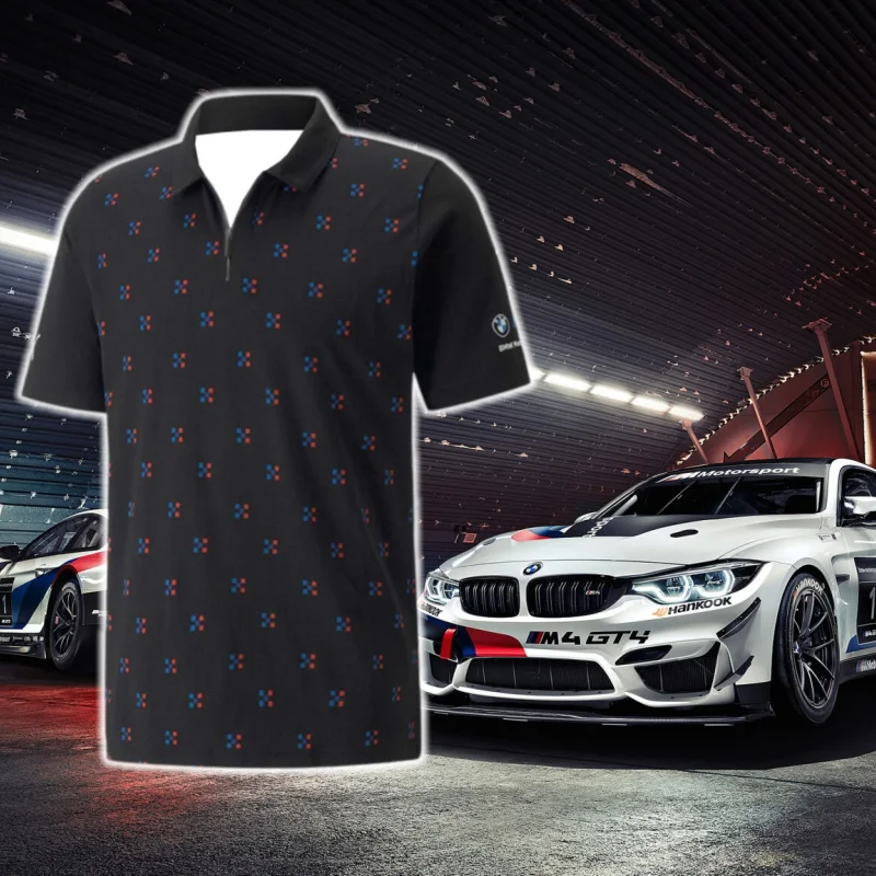 

BMW Мотоциклетная быстросохнущая рубашка MMS POLO Футболка мужская и женская мотоциклетная футболка BMW Club с коротким рукавом Высококачественный уличный топ