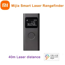 Xiaomi Mijia inteligentny laserowy dalmierz miarka inteligentny 40M wyświetlacz LCD laserowy dalekomierz łączący się z MiJia App Mihome