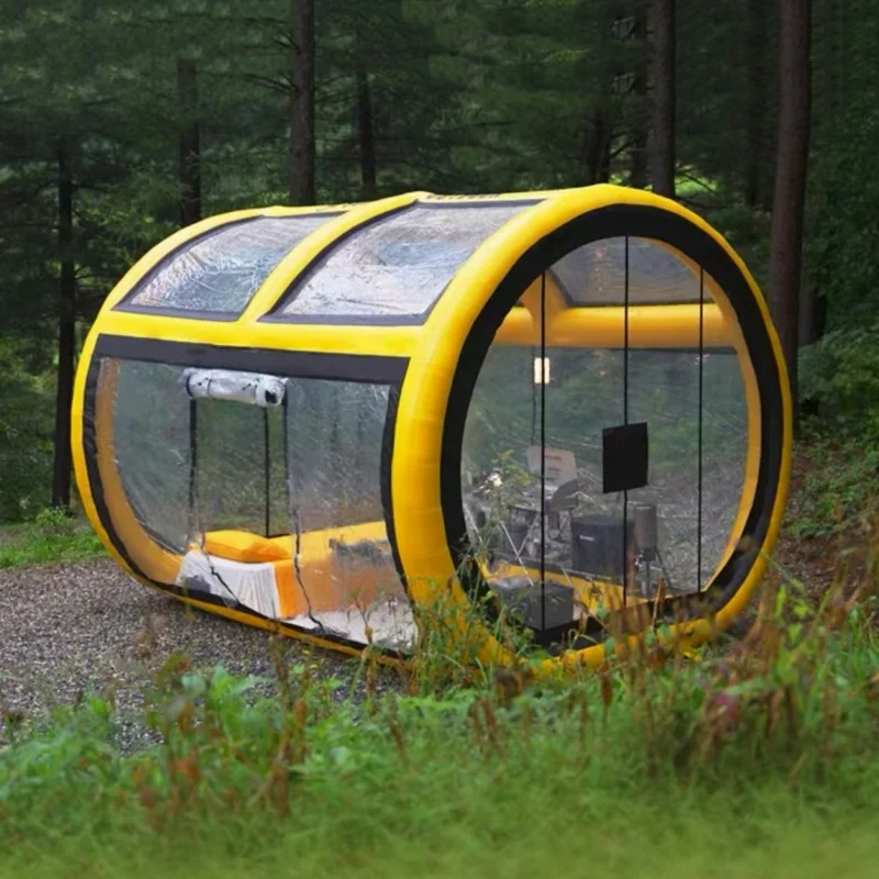 

Newest Design Intergrated Inflatable Air House Family Outdoor Camping