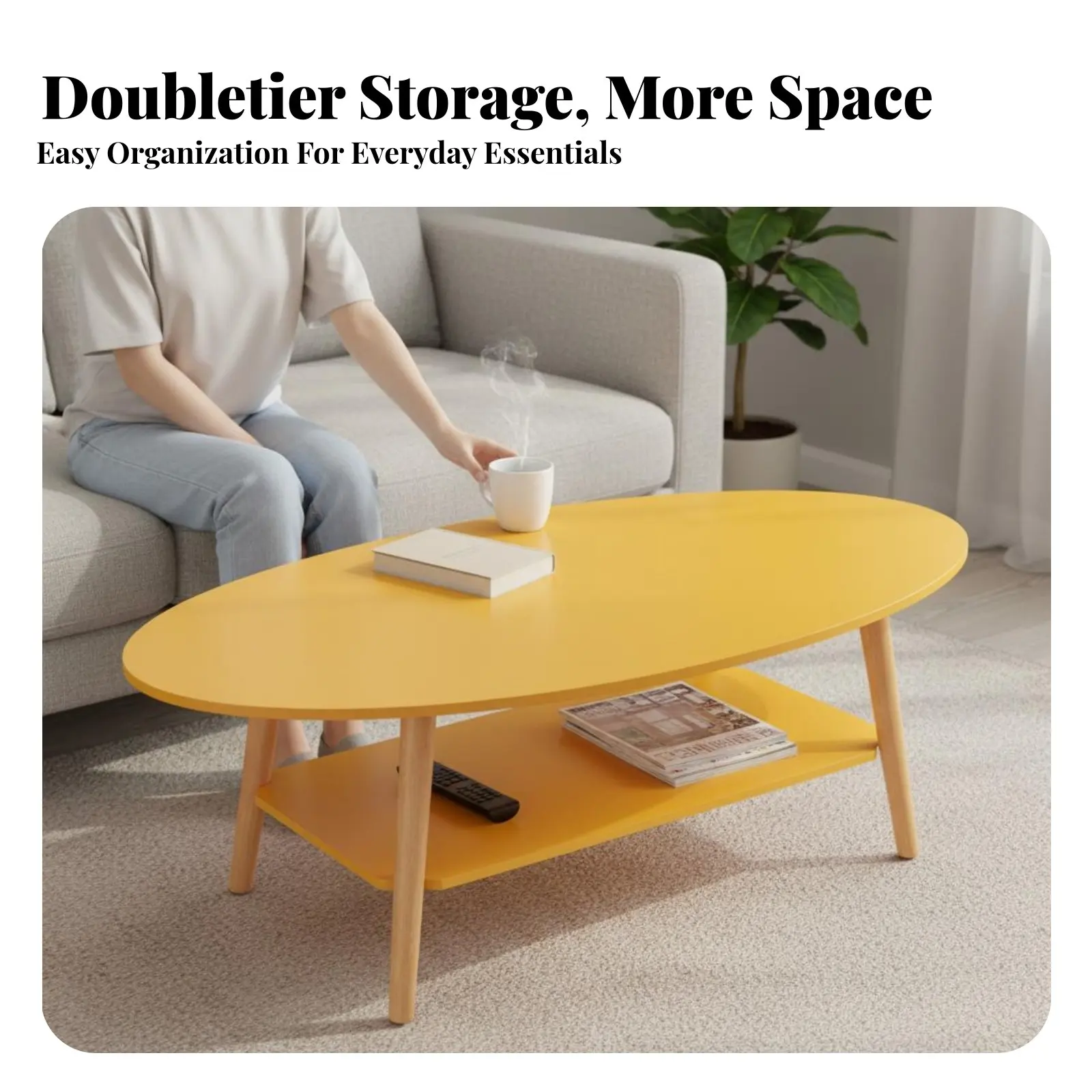 二段式円形テーブル-モダンデザイン-2段ラウンドエンドテーブル-ダブルティアーデザイン-ミニマリストデザイン-学生、寝室用