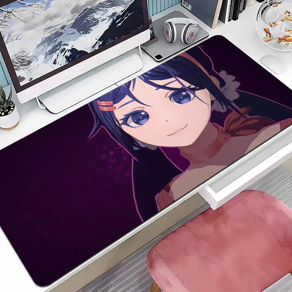 MiSide Mita Mouse Pad Multiple Sizes Large Square Computer Office Game Table Mats Rubber Anti-slip Mousepads