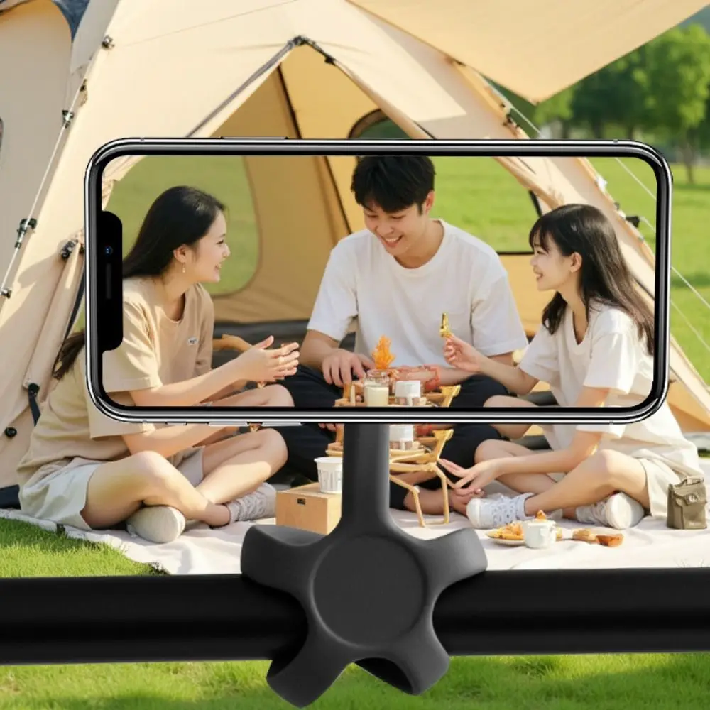 Silicone Octopus Mobile Phone Holder Collapsable Adjustable Magnetic Phone Stand Multi-functional Storage